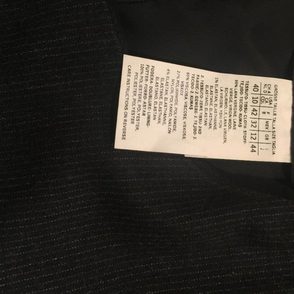 Weekend Maxmara-Charcoal-Grey Short Sleeve Dress - Picture 4 of 8